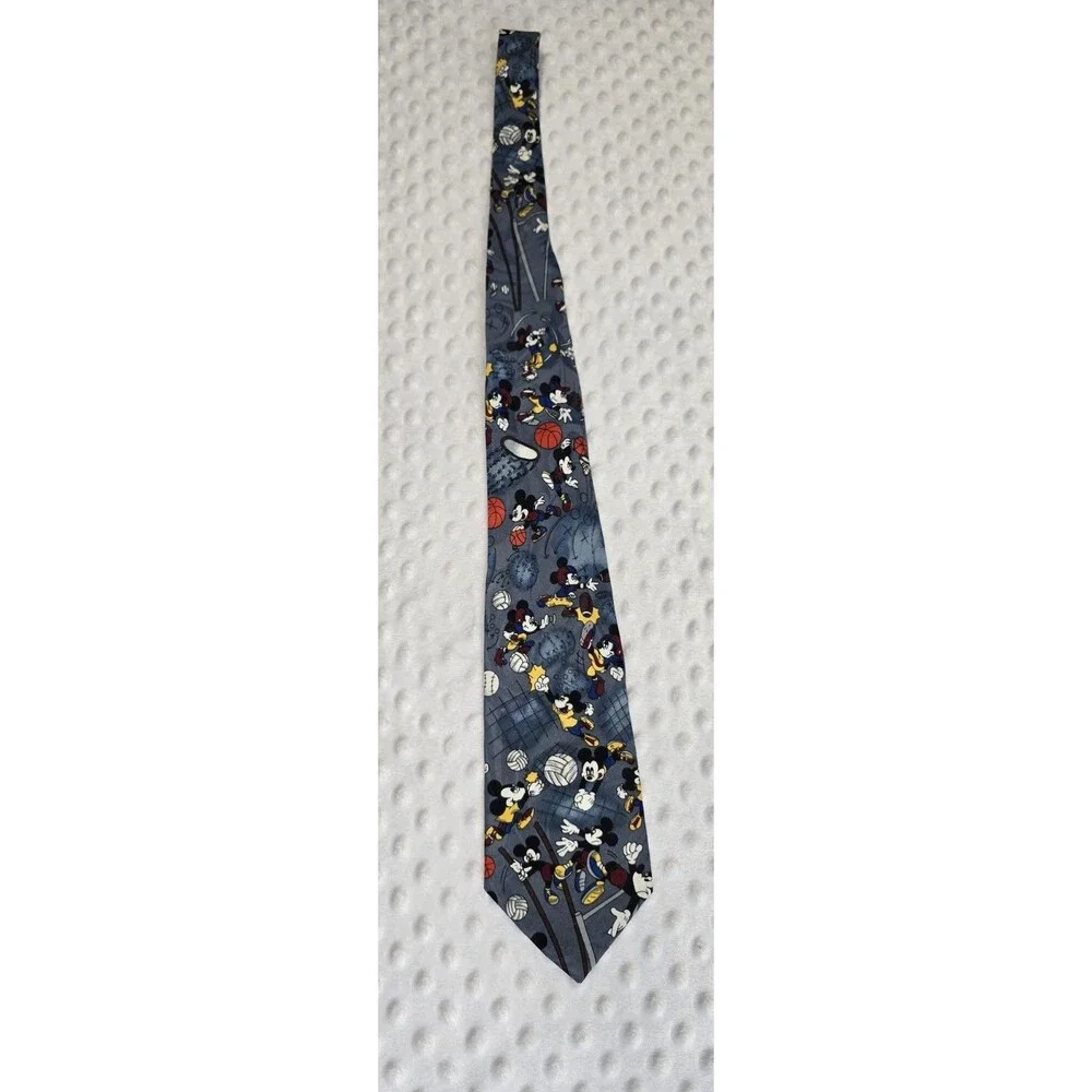 Balancine Inc Mickey Mouse Tie Sports Basketball Necktie Disney Volleyball Goal